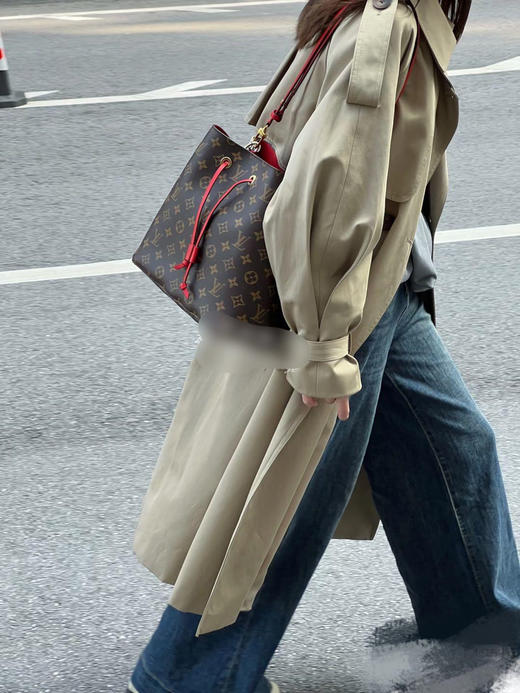 Lv noe 红色 老花 水桶包 商品图3