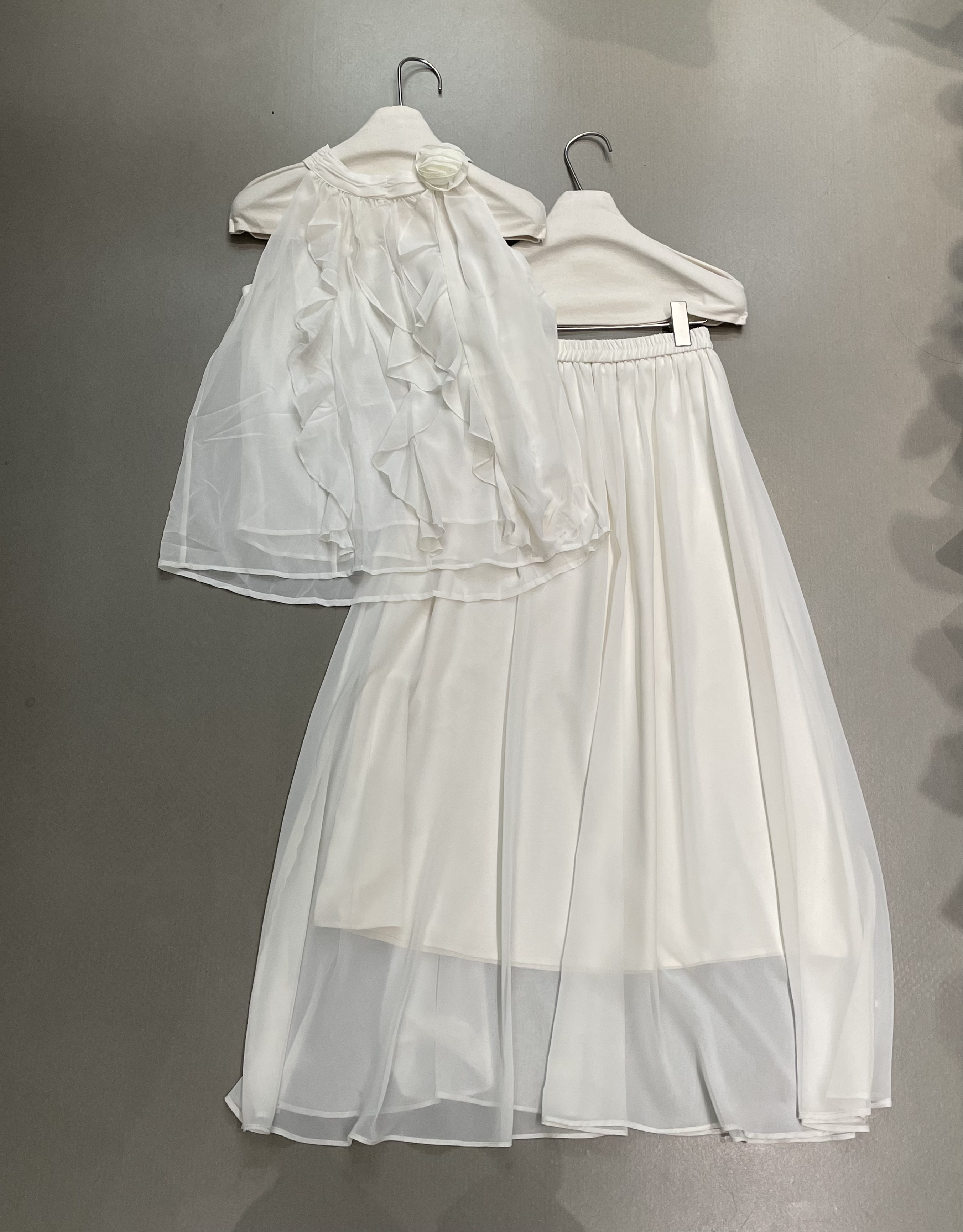 【门店同款】ENJOY夏季温柔荷叶边套裙 163800205