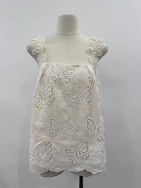 【门店同款】ENJOY夏季“悠然之境”蝴蝶花朵上衣 163893149