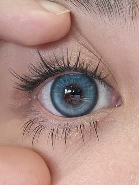 cherrybee半年抛美瞳 出前一蓝 14.2mm