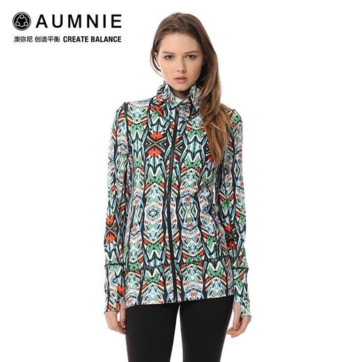 AUMNIE澳弥尼平衡夹克女士高领设计健身跑步运动健身瑜伽长袖外套 商品图2