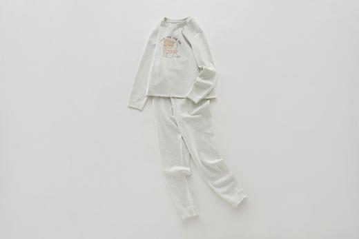 （特惠）金发拉比内衣i5-0抱抱熊内衣圆领服套装杏色/烟灰色LYEA10043990/LYEA10043878/LYEA10043978LYEA10043890 商品图5