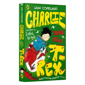 查理变成一只鸡2 英文原版 Charlie Turns Into a T-Rex 儿童英语桥梁章节书 教会小朋友如何面对焦虑 少儿英语课外阅读书籍