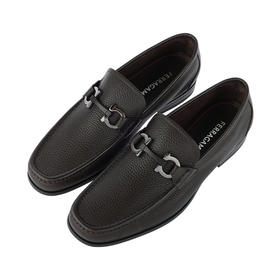 【新品到仓超惠秒】Salvatore Ferragamo 菲拉格慕 男士经典百搭马蹄扣商务休闲皮鞋 12410