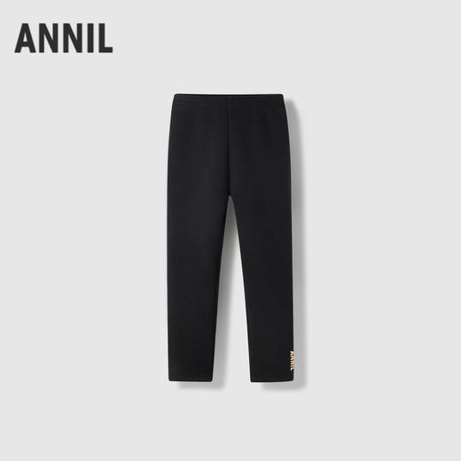 女童全腰针织打底夹裤冬季新款安奈儿童装EG546583 商品图1