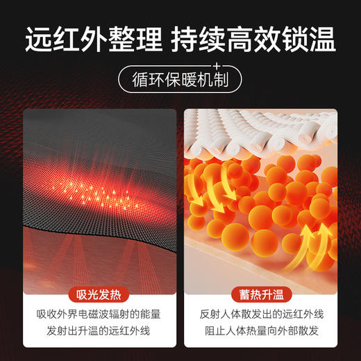 针织亲肤棉半高领远红外秋冬保暖百搭长袖T恤-T24-02 商品图5