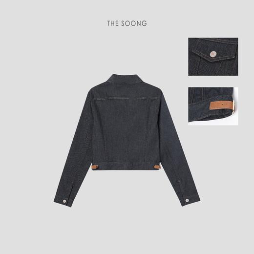 THESOONG|‘摩登套装’90s雅痞收腰弹力牛仔套装HBNZ7266/HBNZ7272 商品图12