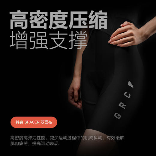 GRC桀骜无尽春夏新款TECH Suit科技系列双箭头坐垫骑行连体服女 商品图4
