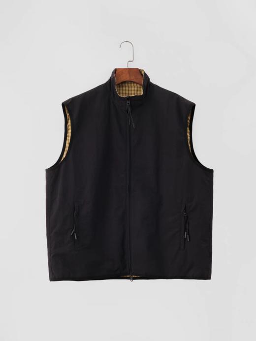 LIVINGTOWN/ LT格纹双面马甲 商品图1