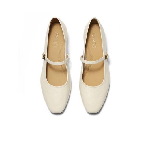 【云粉节】BF楼 森达玛丽珍鞋2025秋季新款粗跟浅口单鞋XLU01吊牌价859活动价399 商品图1