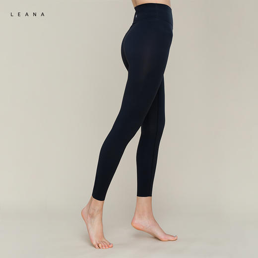 【空感回归！】LEANA空感瑜伽高腰弹性透气收腹提臀无痕运动健身九分裤3808 商品图0