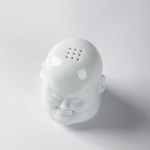 薛继业 匣钵土 陶瓷雕塑弥勒佛香器青牛香器桌面创意摆件艺术摆件 商品图9