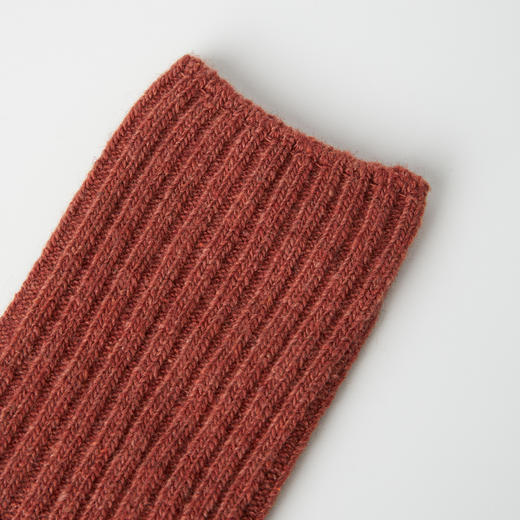 ROMI STUDIO“复古日系”羊毛混纺舒适弹力针织中筒袜RWCRP33928 商品图1