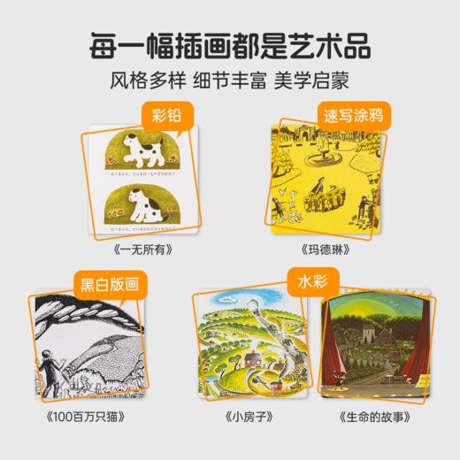 #小彼恩点读童书 星光国际大奖故事绘本5册 点读版 商品图4