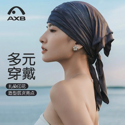 爱暇步运动汗巾头巾复古扎染抹胸方巾2025新时尚棉柔瑜伽健身擦汗F25382RA 商品图1