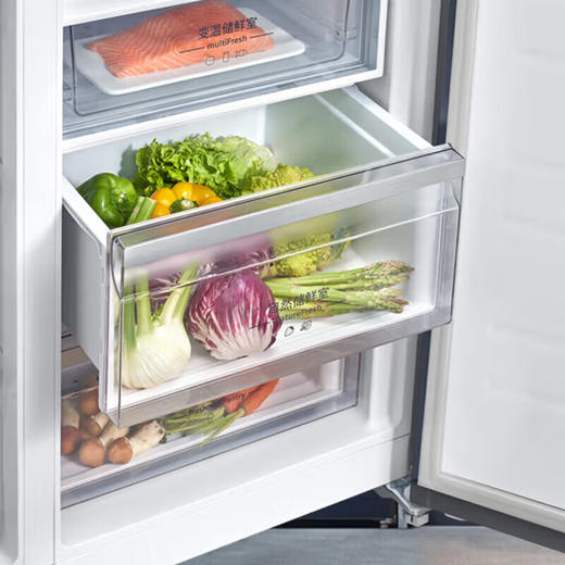 西门子（SIEMENS）512升超薄无界平嵌双开对开门电冰箱底部散热风冷无霜家电容量变温空间湖蕴蓝 KA515691EC 商品图3