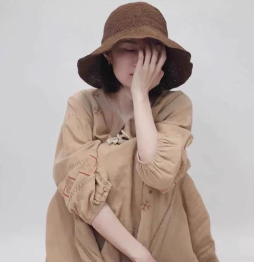 草编织渔夫草帽女款 商品图2