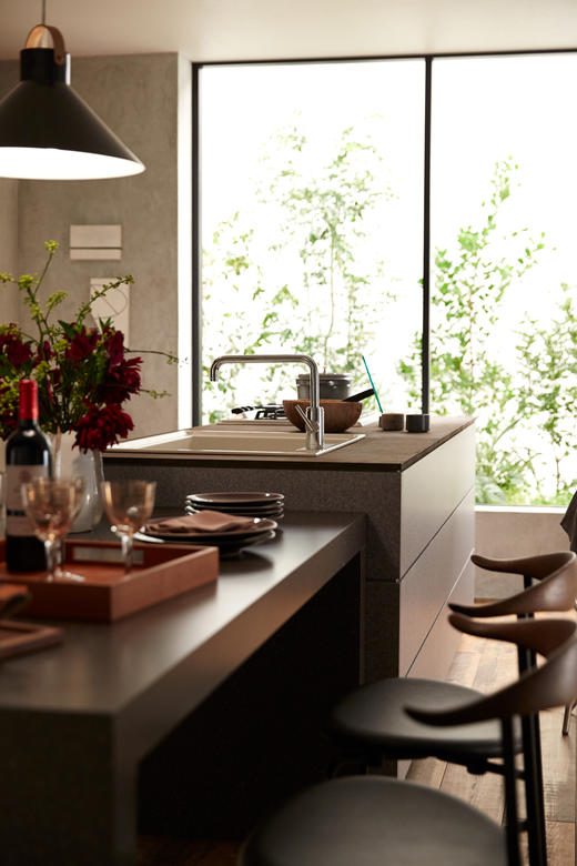 日本三荣SANEI厨房龙头CYE单孔单柄混合龙头K87410JV-13 商品图6