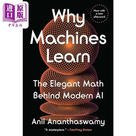 预售 【中商原版】为何机器能学习 现代AI背后的优雅数学 Why Machines Learn 英文原版 Anil Ananthaswamy 自动化与人工智能