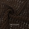 THESOONG|"假日光影"莱赛尔肤感镂空微透一字领针织上衣HBMY7451 商品缩略图6