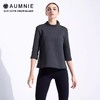 AUMNIE空气层七分袖上衣冬装长袖针织弹力打底衫女内搭T恤 商品缩略图3