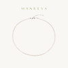 Manreya玛芮雅“松间雪”绿松石小米链珍珠项链|合成绿松，珍珠 商品缩略图6