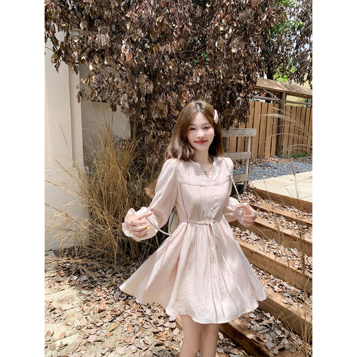 <曾小咸推荐>3.21现货秒杀 ！微信超特价！法式长袖连衣裙 日常219.99 立减120 秒杀99.99！！ 商品图2