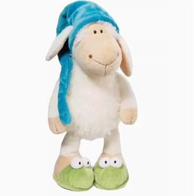 睡帽小羊公仔-35cm