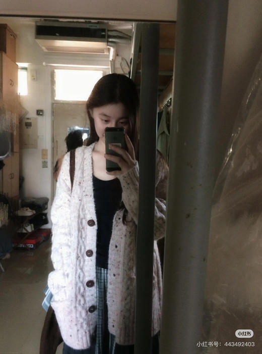 宋正恩原单花纱开衫 商品图2