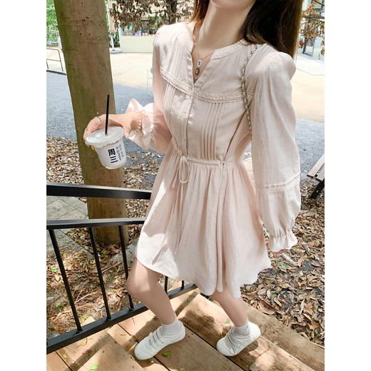 <曾小咸推荐>3.21现货秒杀 ！微信超特价！法式长袖连衣裙 日常219.99 立减120 秒杀99.99！！ 商品图1