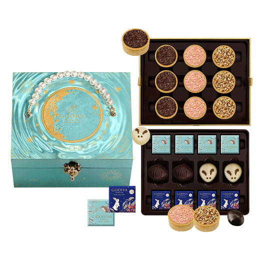 歌帝梵(GODIVA)鎏金·明悦巧克力礼盒 21颗装255g+礼盒礼袋 商品图6