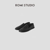 ROMI STUDIO“复古英伦”100%牛皮简约一脚蹬平底乐福鞋 RWCRP34096【现货】 商品缩略图0