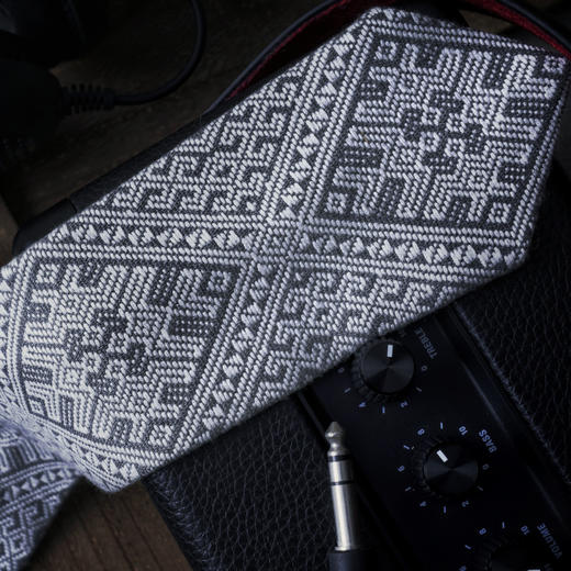 【梭说】素系列 纯手工限量设计领带 侗族传统织锦工艺 棉 商品图4