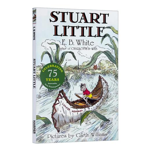 精灵鼠小弟 英文原版童话故事书 Stuart Little 电影原著小说 商品图0