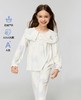 【春上新】8楼爱慕儿童Aimer Kids女孩奶皮爱心熊翻领套头长袖睡衣AK141J462，吊牌价499元 商品缩略图0