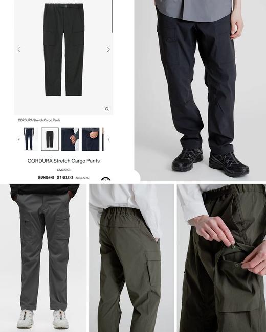 G.D.W 高D运 秋款机能工装裤  WK813 商品图0