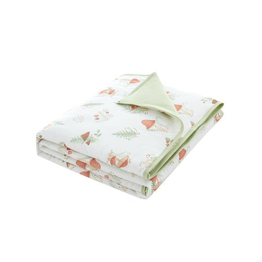 （特惠）金发拉比寝具i5-0蘑菇小熊四季被150*120灰绿LYEE10491441000 商品图0