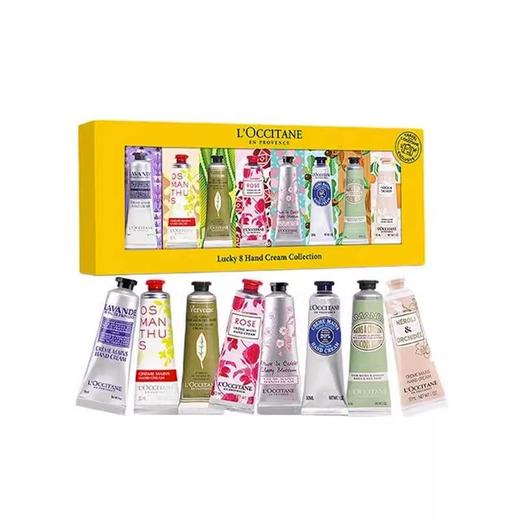 【百图lulu好物】 【送礼袋】欧舒丹经典护手霜八件套30ML*8支（薰衣草+乳木果+甜扁桃+玫瑰+橙花+云中月桂+樱花+马鞭草）香港直邮 商品图4