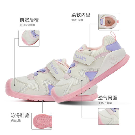 泰兰尼斯秋季婴童段包头防踢学步鞋T01B3C3028 商品图4