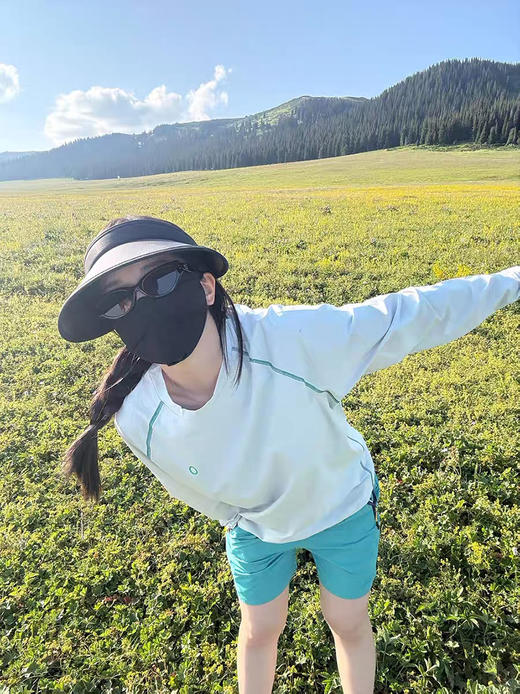 秋新！山系机能风~情侣轻量舒适速干透气长袖T恤 商品图5