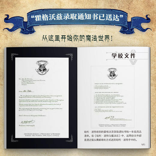 哈利波特迷你书 视觉艺术 华纳官方授权哈利波特艺术画册设定集电影视觉艺术设计迷你书哈迷珍藏手掌书 商品图1
