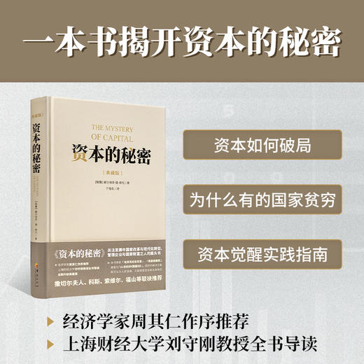 【秘鲁】赫尔南多·德·索托《资本的秘密》 商品图1