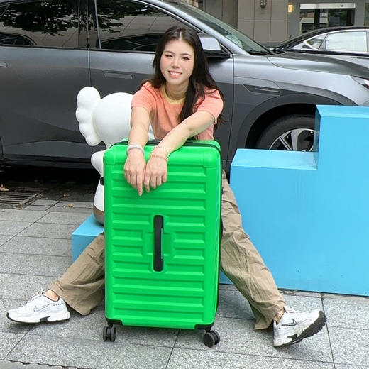 前100送收纳6件套 凌秀President多巴胺航运集装行李箱 商品图6