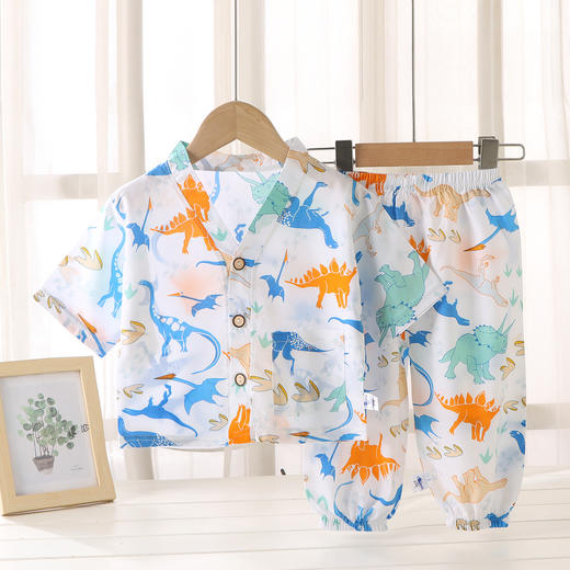 【YW】无忧购儿童绵绸睡衣套装空调服家居服两件套（截单后3-5天发货) 商品图9