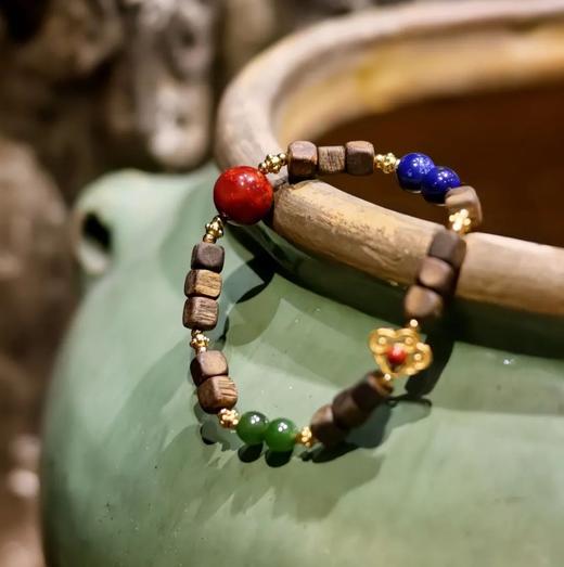 （3-5天发货）寻山隐·海南绿奇楠沉香新中式首饰 ，文玩国风美人的风雅首饰，自带儒雅香气 商品图14