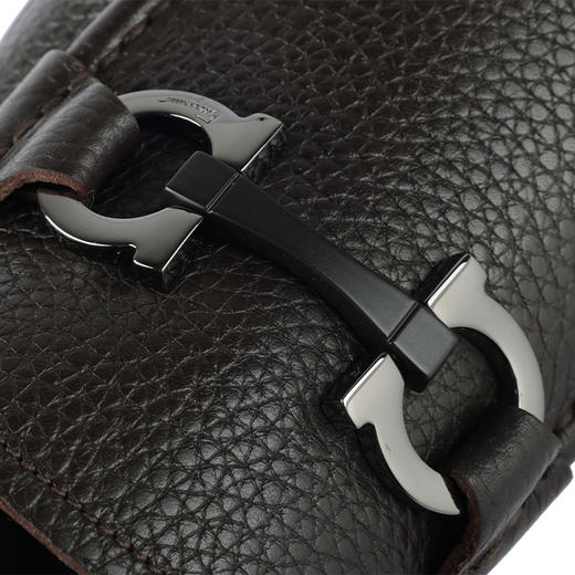 【新品到仓超惠秒】Salvatore Ferragamo 菲拉格慕 男士经典百搭马蹄扣商务休闲皮鞋 12410 商品图6