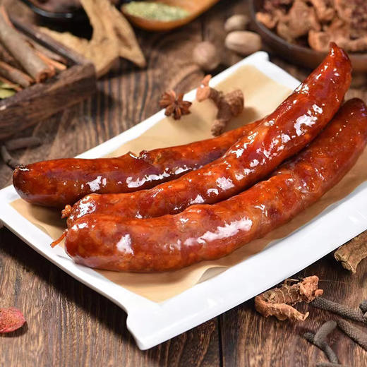 【自营】九月穰土家腊香肠腊肠500g 商品图2