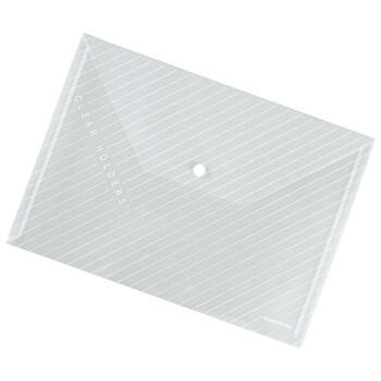 齐心（COMIX）12个装 EA30 A4按扣袋/文件袋/公文袋透明 办公文具 商品图0