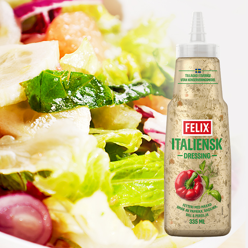 菲力斯意式沙拉酱0脂肪 370ml