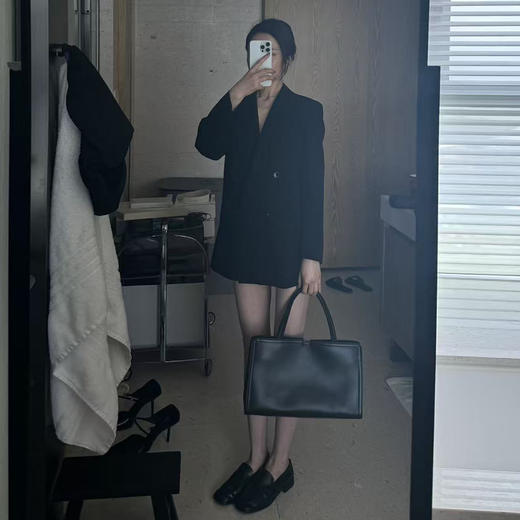 ROMI STUDIO“复古英伦”100%牛皮简约一脚蹬平底乐福鞋 RWCRP34096【现货】 商品图2